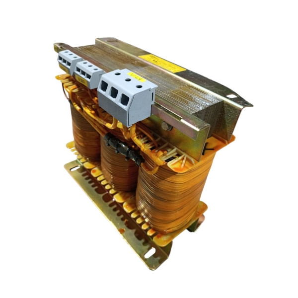 Transformateur Eltex 3000 VA triphasé, primaire 230-380 V, secondaire 48 V